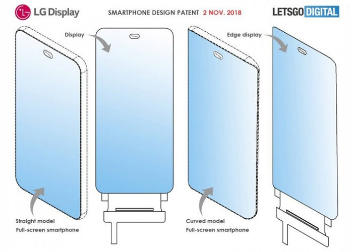 lg under-screen camera patent 