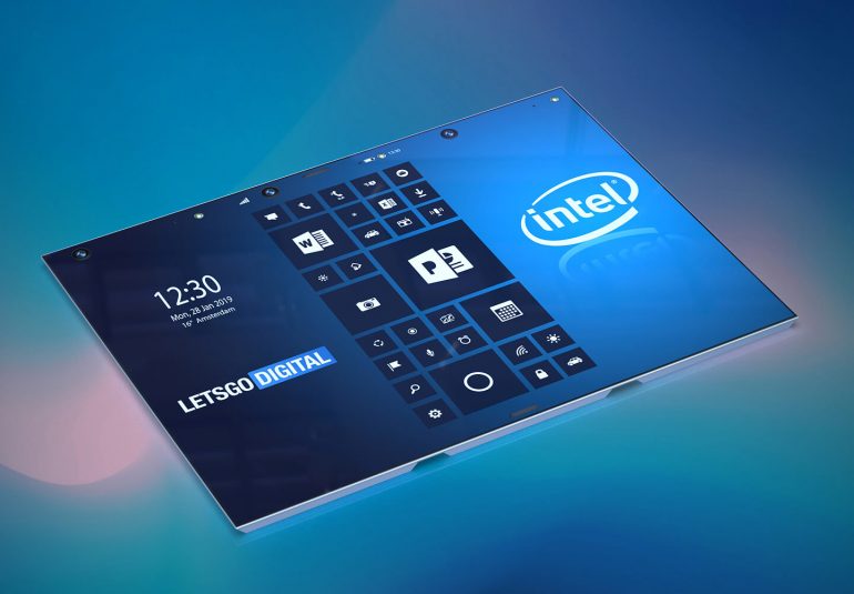 intel foldable