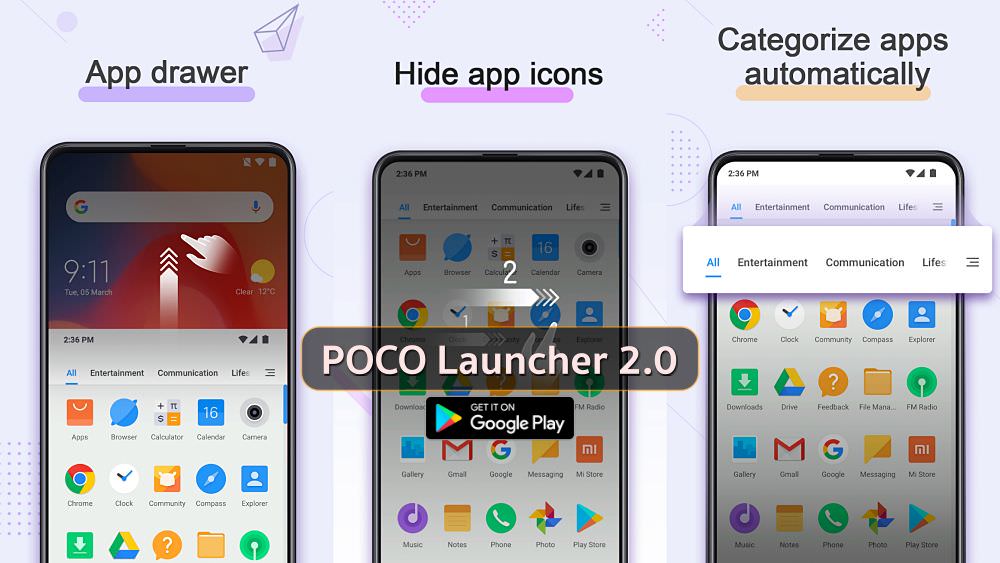 لانچر پوکو / poco launcher