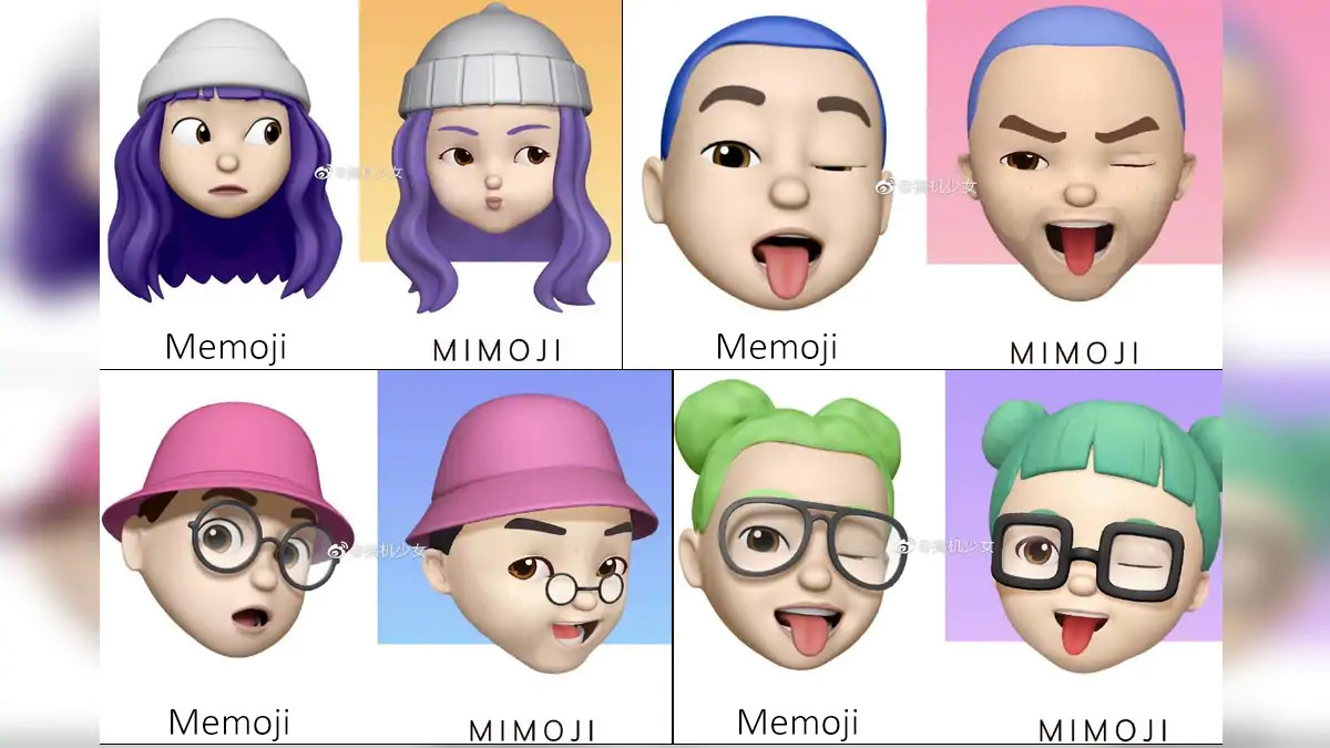 مقایسه انیموجی مموجی و میموجی / mimoji vs memoji