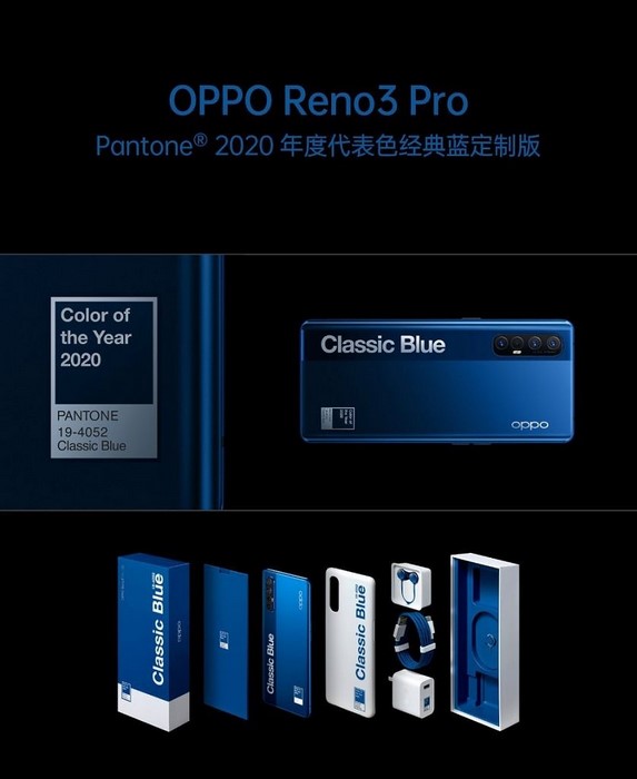 oppo reno 3 pro blue