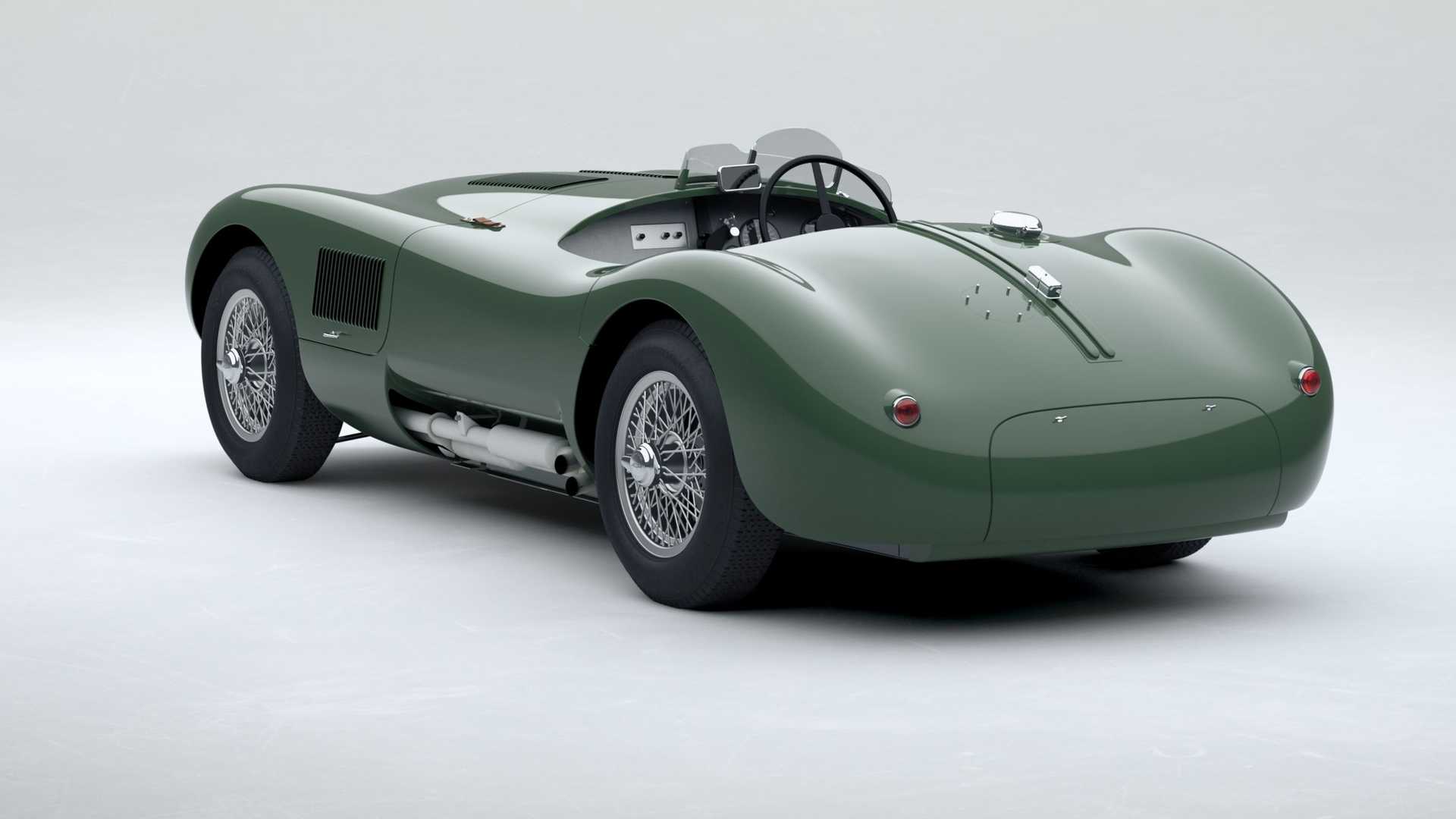 Jaguar C-Type Continuation جگوار سی تایپ 2022 نمای پشت