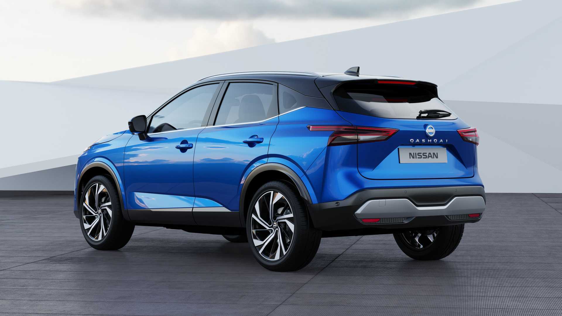 Nissan Qashqai 2021 نیسان قشقایی نمای پشت